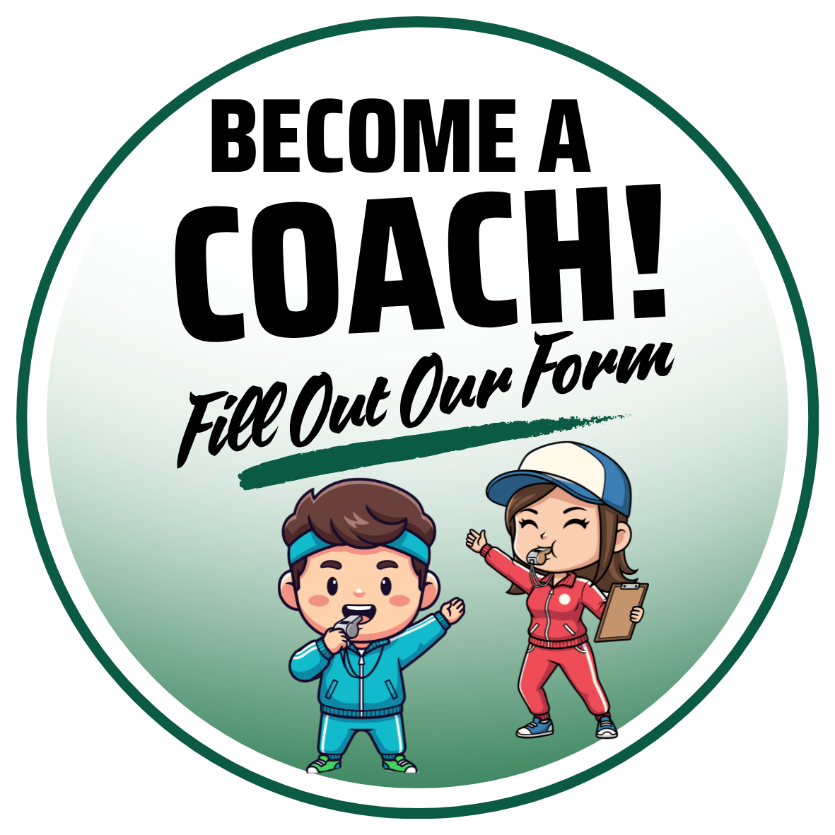 Become a Coach Sticker