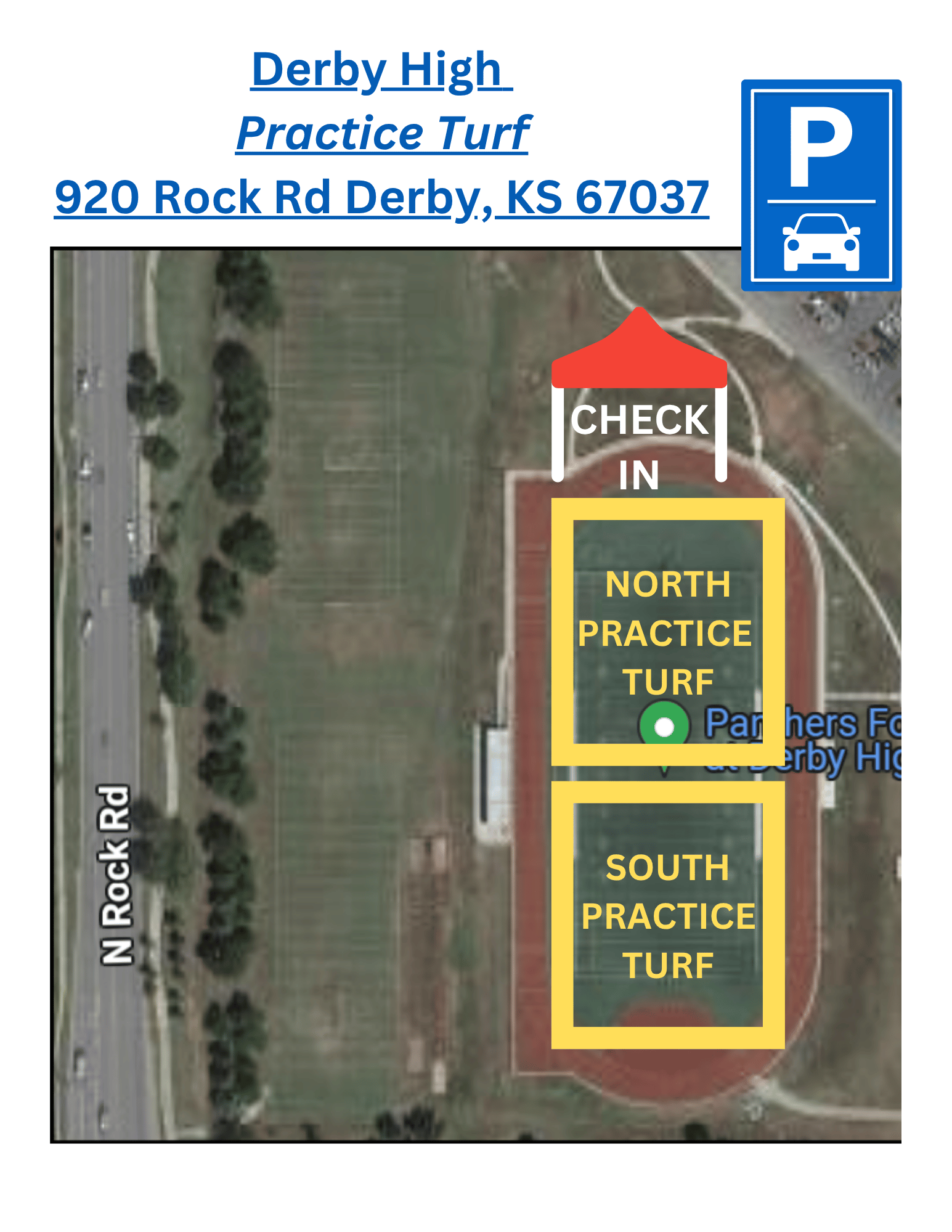 Map of field